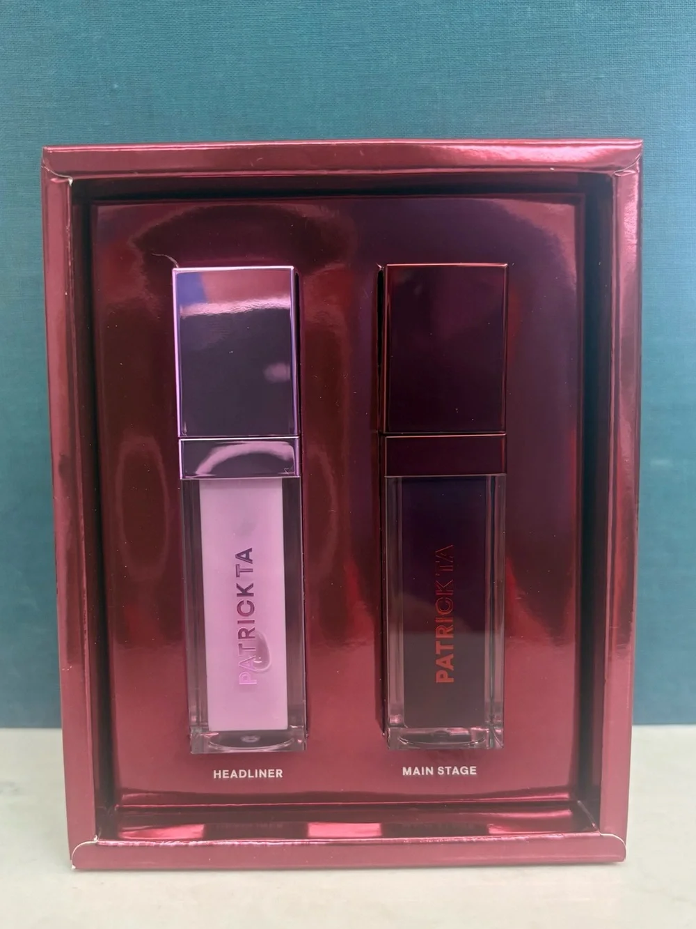 Patrick Ta Major Volume Plumping Gloss Duo — Pink & Deep Berry - MSRP $39